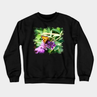 Butterfly & Buddleia Crewneck Sweatshirt